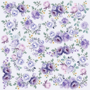 Uniquely Creative - Lavender Breeze Paper (Ultraviolet Delight Collection) Side A