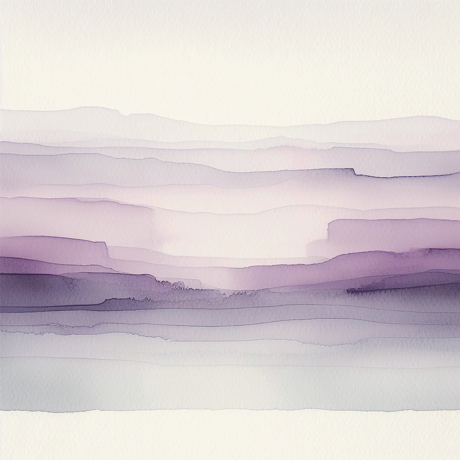 Uniquely Creative - Lavender Breeze Paper (Ultraviolet Delight Collection) Side B