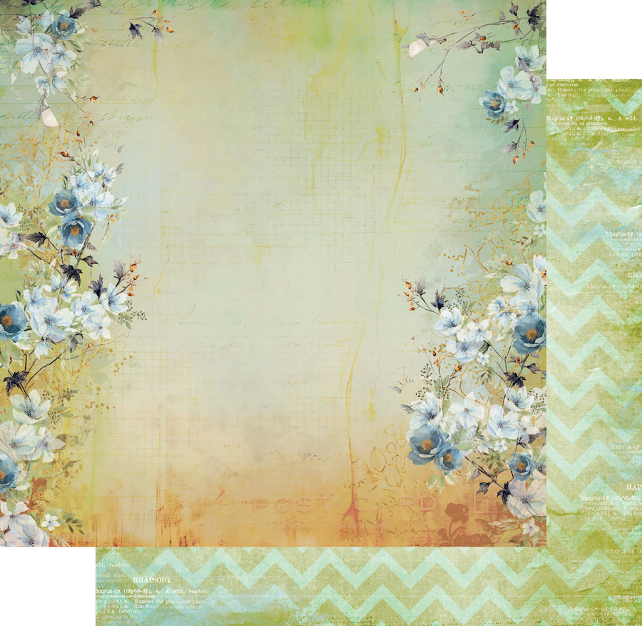 Uniquely Creative - Pressed Botanicals Paper (Delighted Curiosities Collection)
