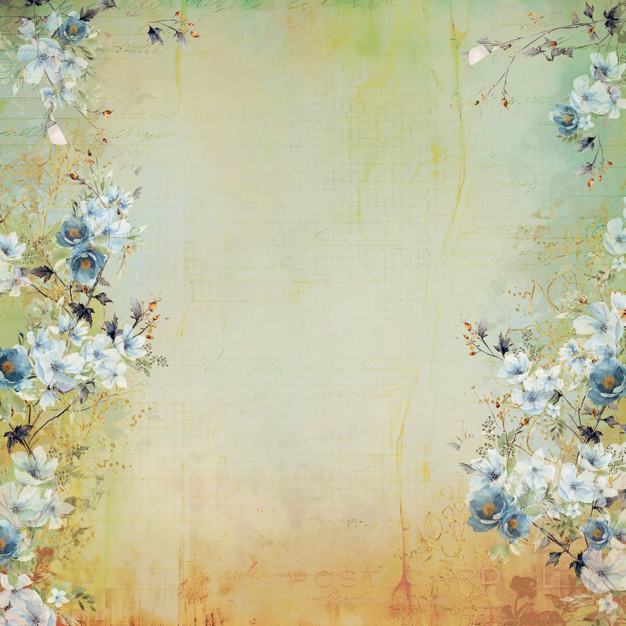 Uniquely Creative - Pressed Botanicals Paper (Delighted Curiosities Collection) Side A