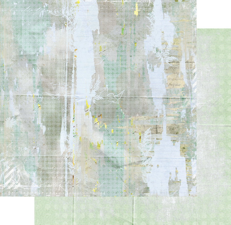 Uniquely Creative - Foliage Whispers Paper (Delighted Curiosities Collection)