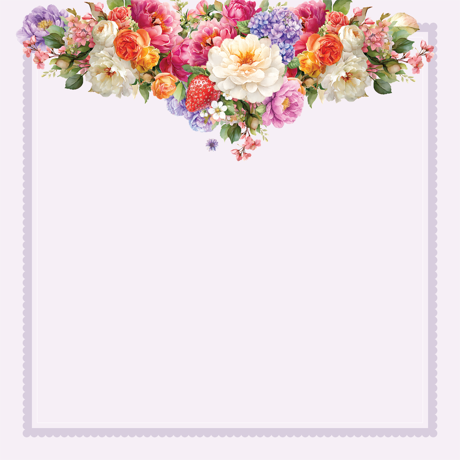 Uniquely Creative - Oh Hello There Paper (Oh So Lovely Collection) Side B