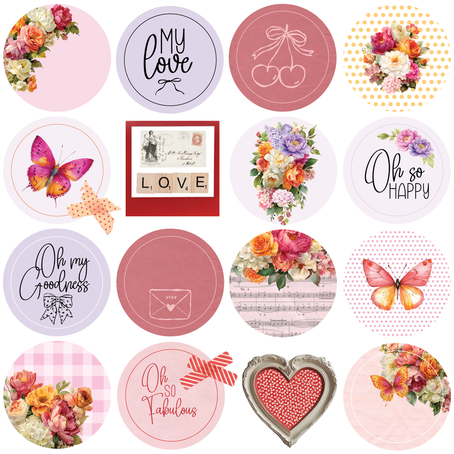 Uniquely Creative - Oh Happy Days Paper (Oh So Lovely Collection) Side A