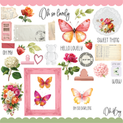 Uniquely Creative - Oh My Darling Paper (Oh So Lovely Collection) Side A
