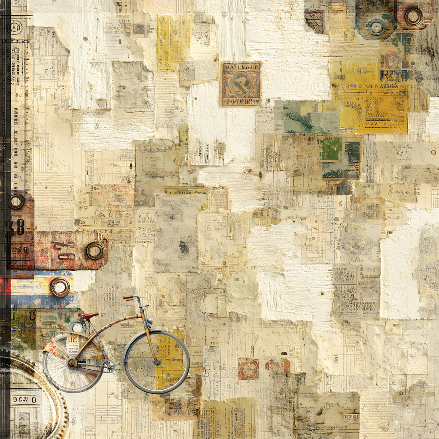 Uniquely Creative - Ride On Paper (Wings & Wheels Collection) Side A