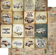 Uniquely Creative - Ticket to Ride Paper (Wings & Wheels Collection)