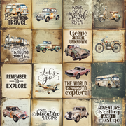 Uniquely Creative - Ticket to Ride Paper (Wings & Wheels Collection)