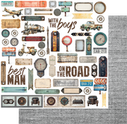 Uniquely Creative - Speed Limit Paper (Wings & Wheels Collection)