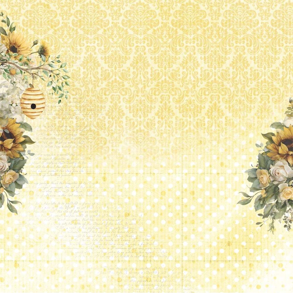 Uniquely Creative - A Little Lovely Paper (Sweet as Honey Collection) Side A