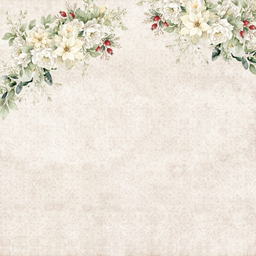 Uniquely Creative Evergreen Lane Paper (Christmas Keepsakes Collection) Side A