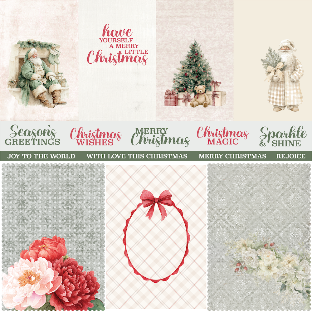 Uniquely Creative - Festive Memories Paper (Christmas Keepsakes Collection) Side A