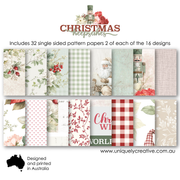 Uniquely Creative - Christmas Keepsakes 6 x 6 Collection Pack (32 sheets) (Christmas Keepsakes Collection) Back Cover