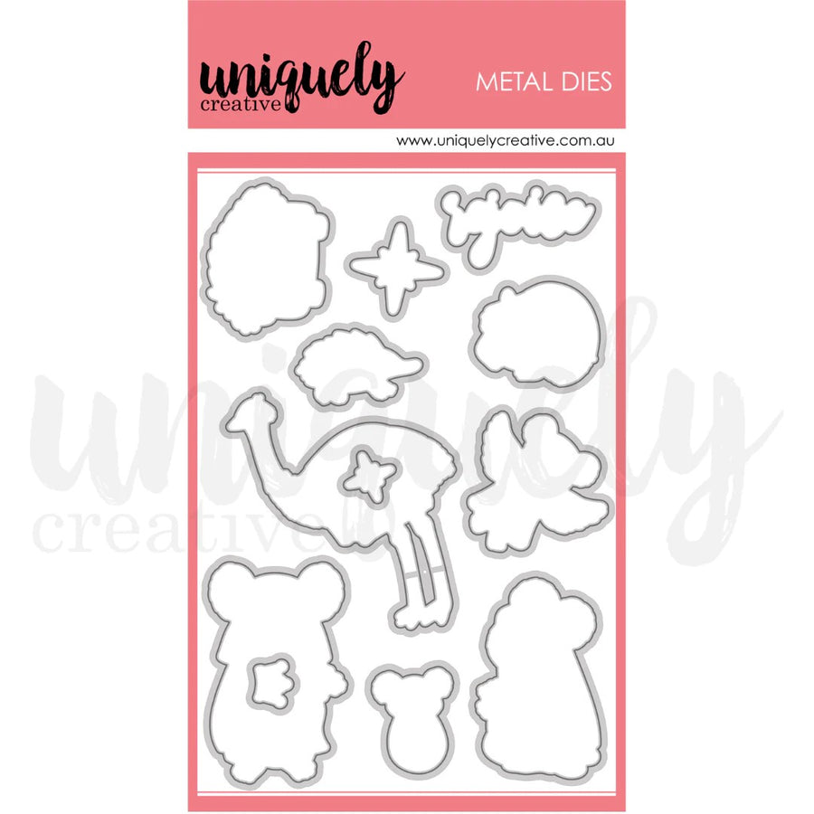 Uniquely Creative - Aussie Nativity Fussy Cutting dies