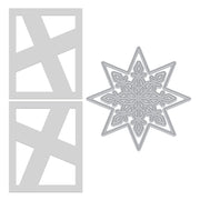 Hero Arts - Very Merry Star Die & Stencil Bundle from the Very Merry Collection