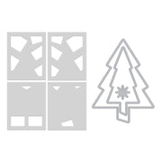 Hero Arts - Very Merry Tree Die & Stencil Bundle from the Very Merry Collection