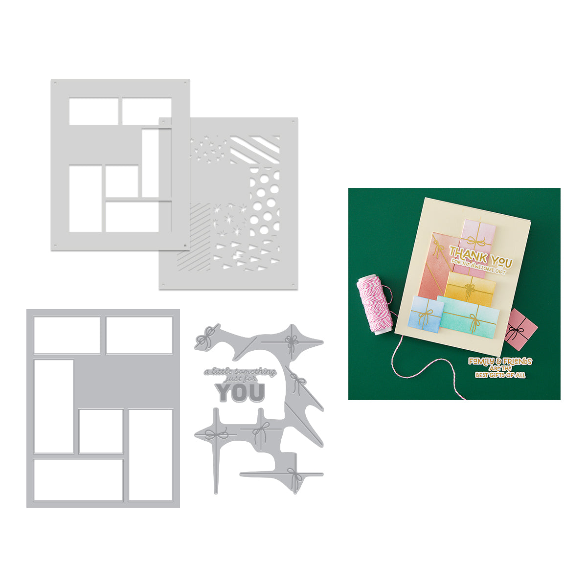 Hero Arts - Best Gift Ever Gift Boxes Bundle