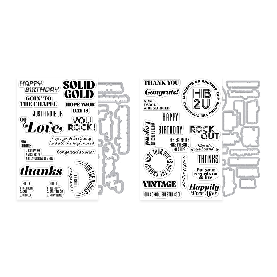 Hero Arts - Vintage Vinyl Bundle