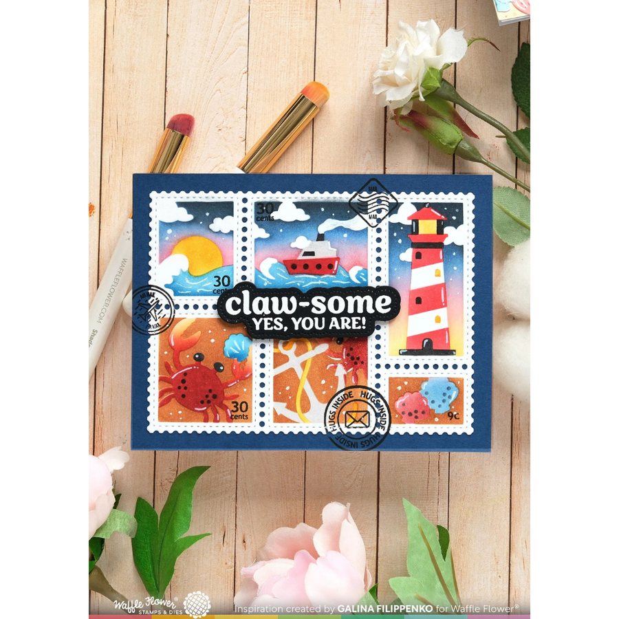 Waffle Flower - Coastal Greetings Combo