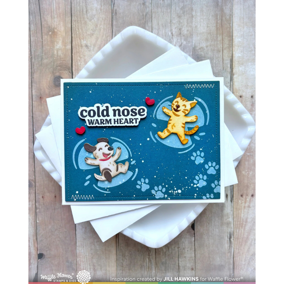 Waffle Flower - Snow Angel Sentiments Combo