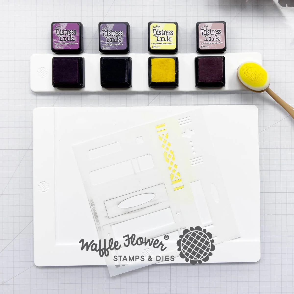 Waffle Flower - Mini Ink Pad Slim Holder