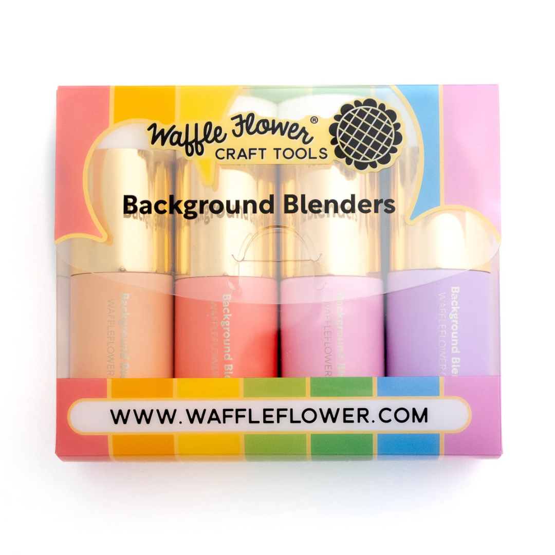 Waffle Flower - Background Blender - Reds