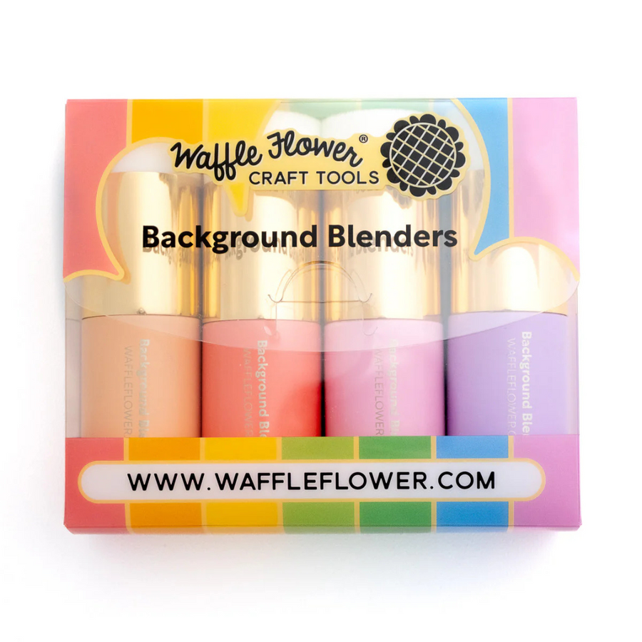 Waffle Flower - Background Blender - Reds