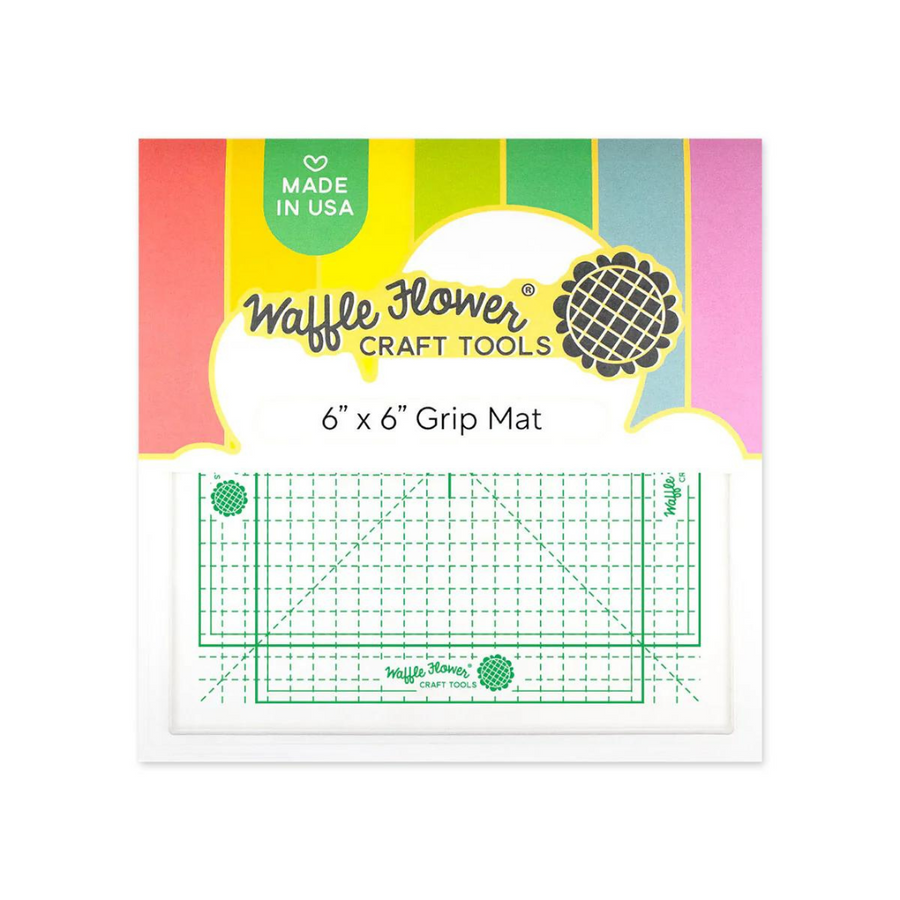 Waffle Flower - 6x6" Grip Mat v2