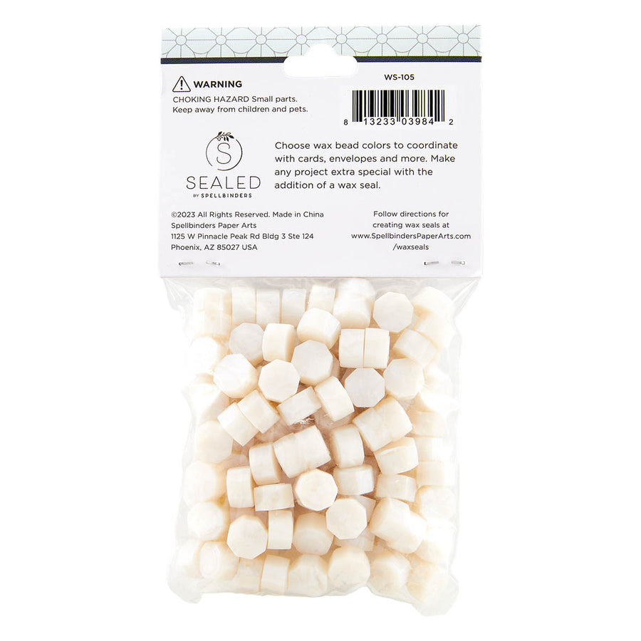Spellbinders - Opal Wax Beads from The Sealed by Spellbinders Collection
