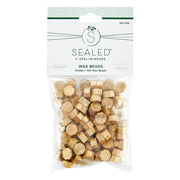 Spellbinders - Golden Wax Beads from The Sealed by Spellbinders Collection