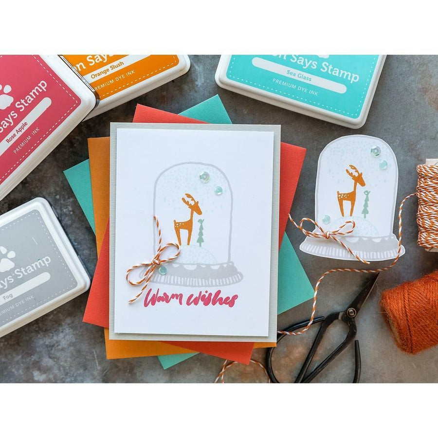 Colorado Craft Company - Let It Snow Stamp Set (Whimsy World Collection)