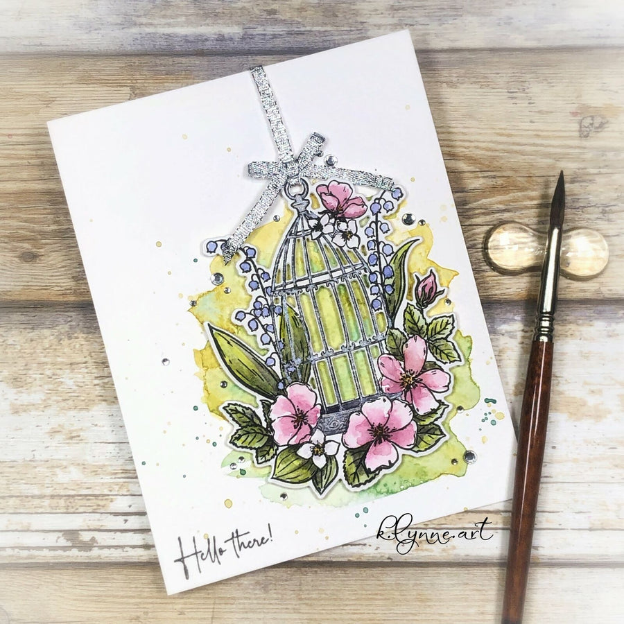 Colorado Craft Company - Be Free Stamp Set (Whimsy World Collection)