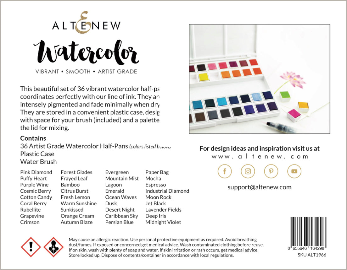 Altenew - Watercolor 36 Pan Set