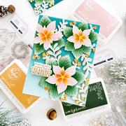 Pinkfresh Studio - Whispers of Poinsettia Stencils