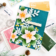 Pinkfresh Studio - Whispers of Poinsettia Stencils