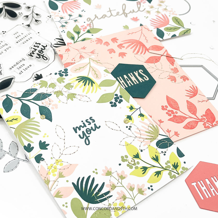 Concord & 9th - Wild Meadow Turnabout™ Stamp Set