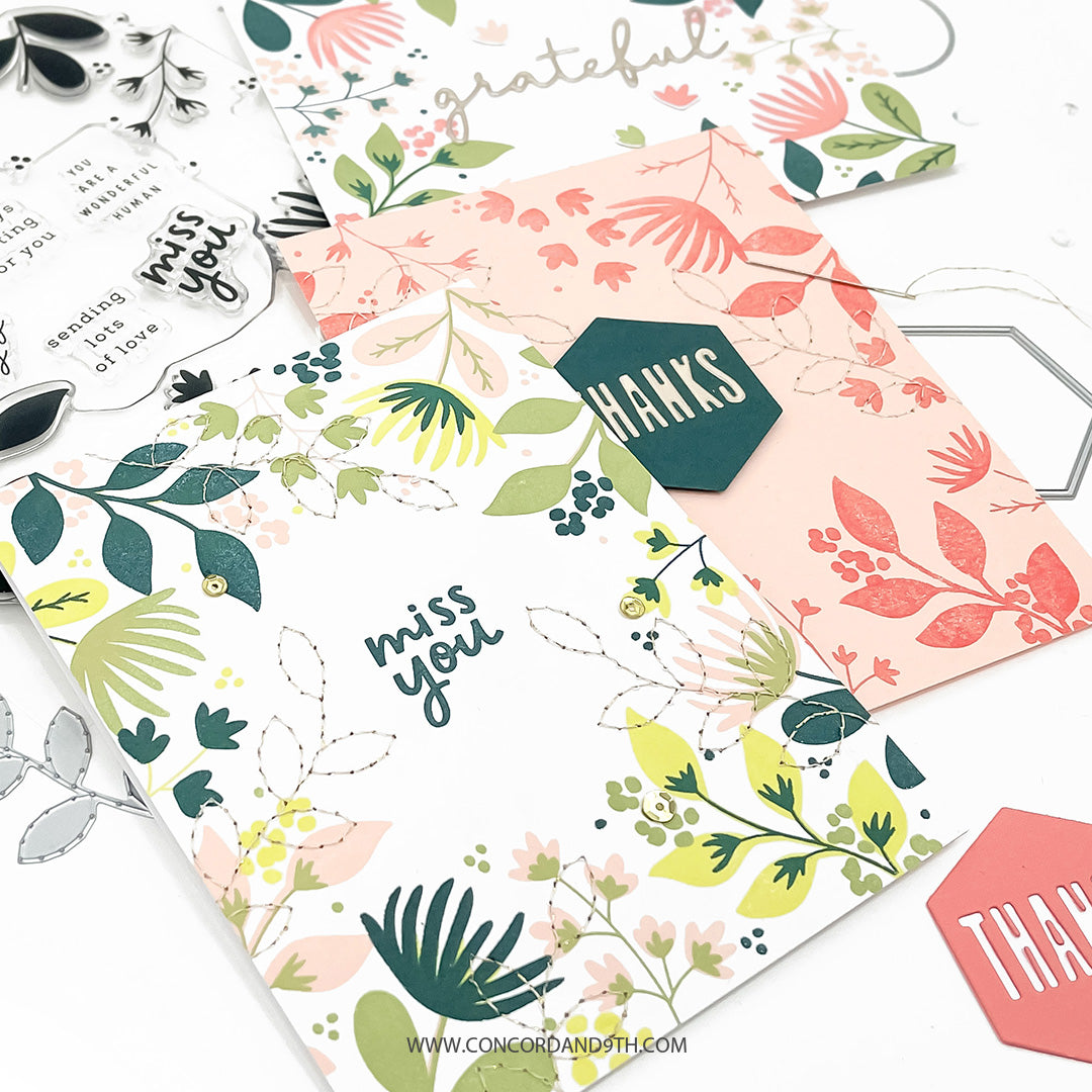 Concord & 9th - Wild Meadow Turnabout™ Stamp & Die Bundle