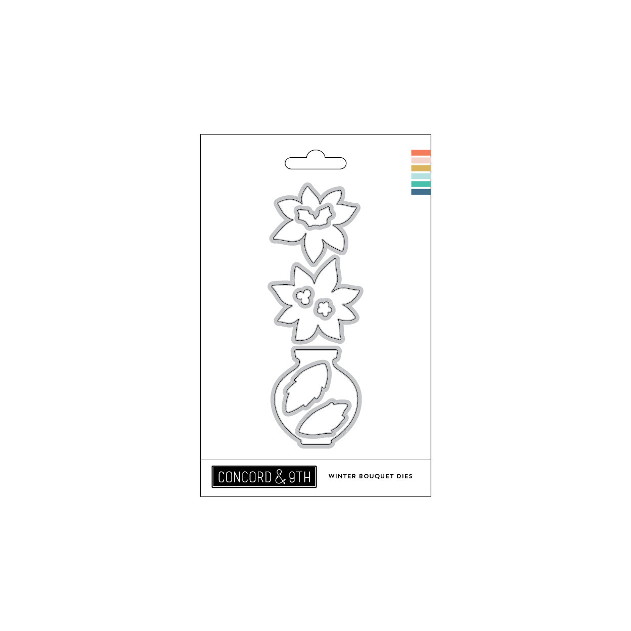 Concord & 9th - Winter Bouquet Stamp Set