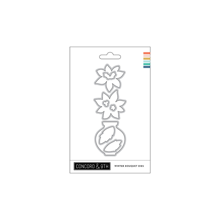 Concord & 9th - Winter Bouquet Stamp Set