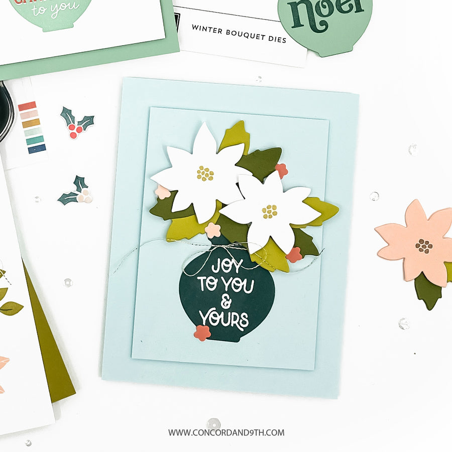 Concord & 9th - Winter Bouquet Stamp Set