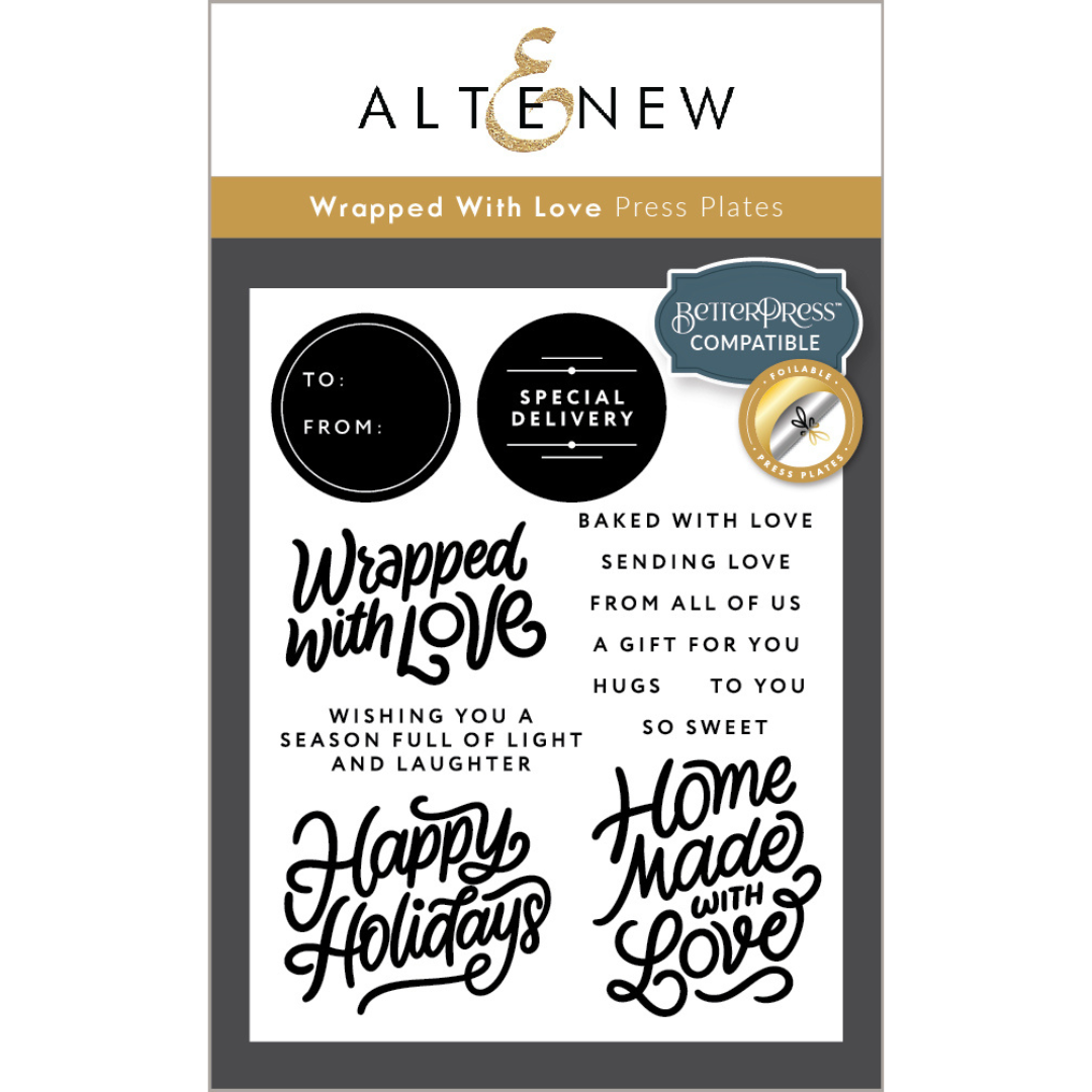 Altenew - Wrapped With Love Press Plates