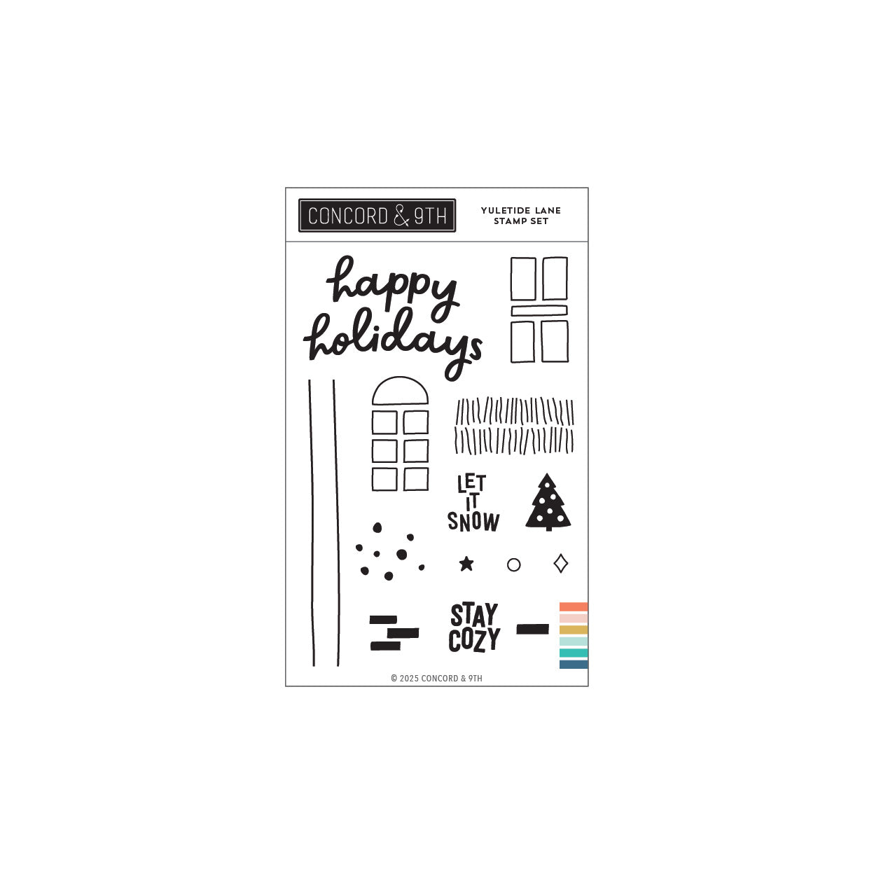 Concord & 9th - Yuletide Lane Stamp Set