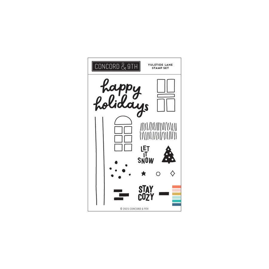 Concord & 9th - Yuletide Lane Stamp Set