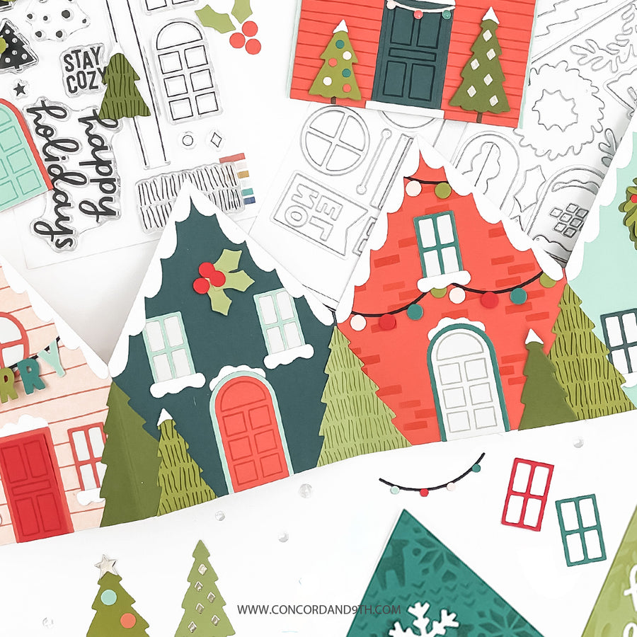 Concord & 9th - Yuletide Lane Stamp Set