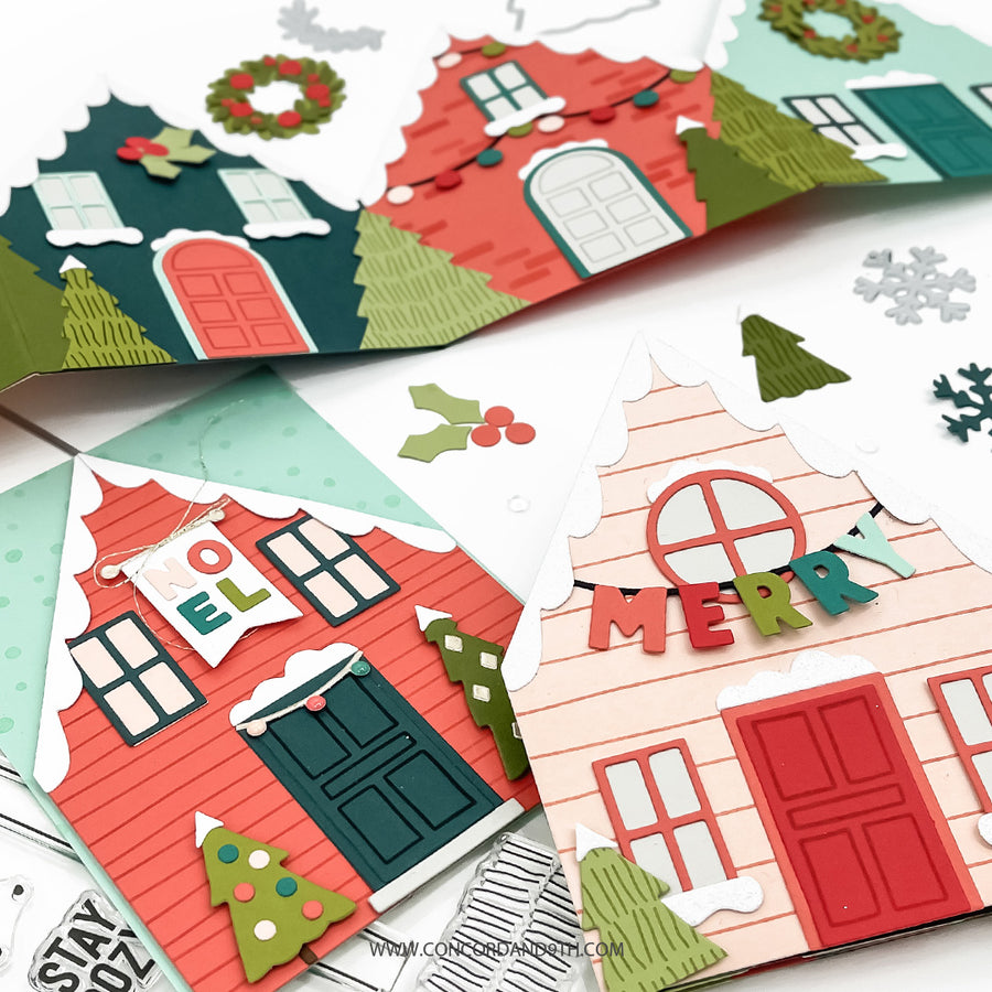 Concord & 9th - Yuletide Lane Stamp & Die Bundle