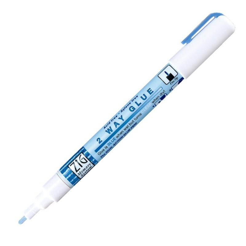 Zig 2 Way Glue Fine Felt Tip 1-2mm