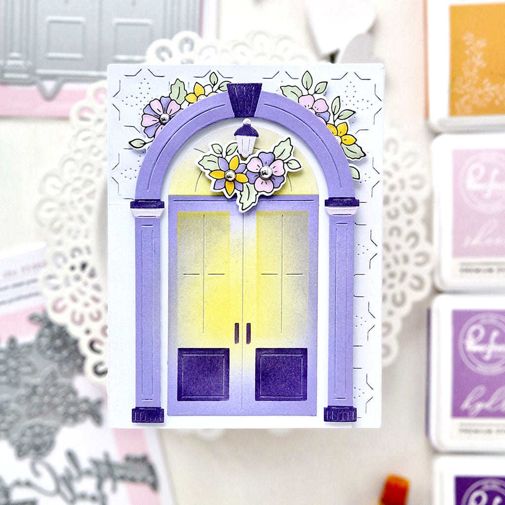 Pinkfresh Studio - Arched Elegance Stencils