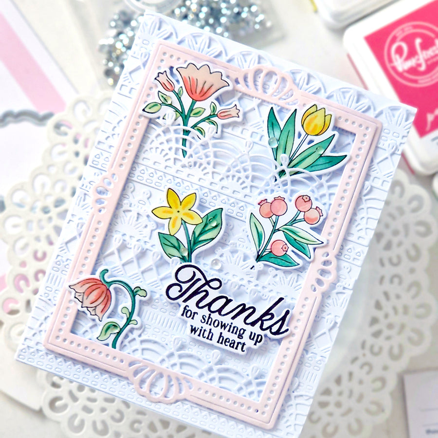 Pinkfresh Studio - The Stitch Edit: Heritage Lace Die