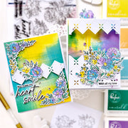 Pinkfresh Studio - Peony Glow Stencils