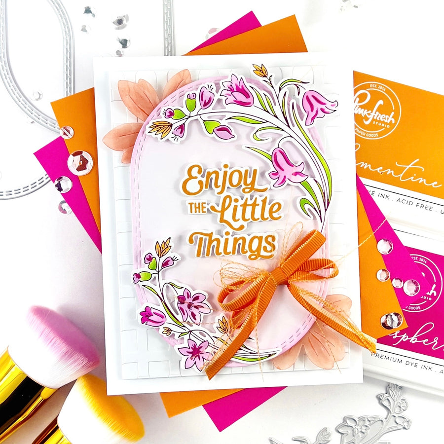 Pinkfresh Studio - Double Stitched Elongated Oval Dies