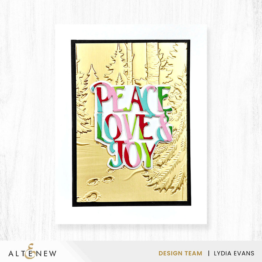 Altenew - Snowy Footpath 3D Embossing Folder